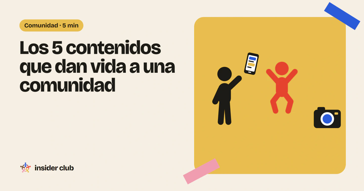 Cinco tipos de contenido dan a los clientes un motivo para volver a una comunidad ecommerce, sin presupuesto ni un equipo dedicado.