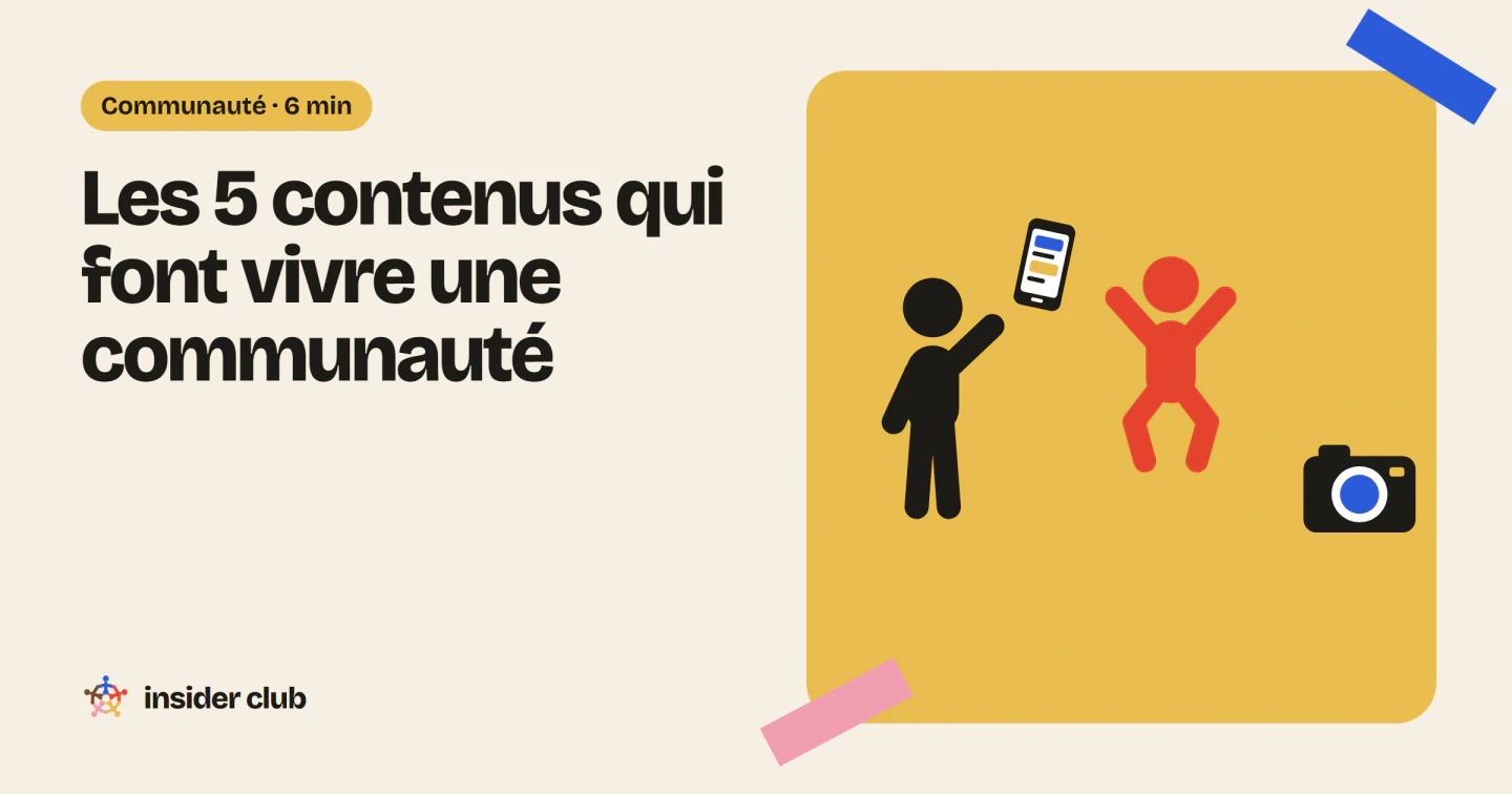 Cinq types de contenus donnent aux clients une raison de revenir dans une communauté e-commerce.