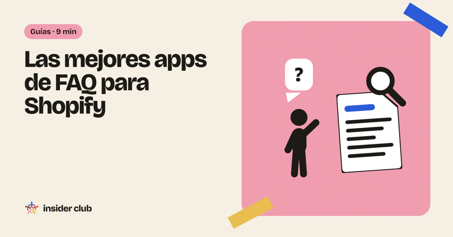 Las mejores apps de FAQ para Shopify, de la página nativa del tema al foro de ayuda mutua, con sus funciones y sus precios para crear tus preguntas frecuentes.