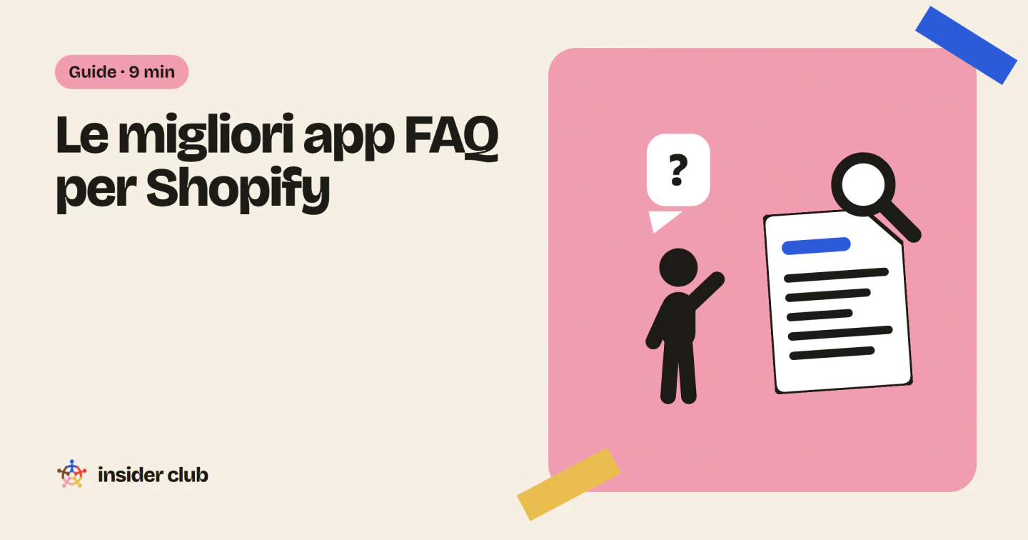 Le migliori app FAQ per Shopify, dalla pagina nativa del tema al forum di aiuto reciproco, con le loro funzionalità e i loro prezzi per creare le FAQ del tuo negozio.