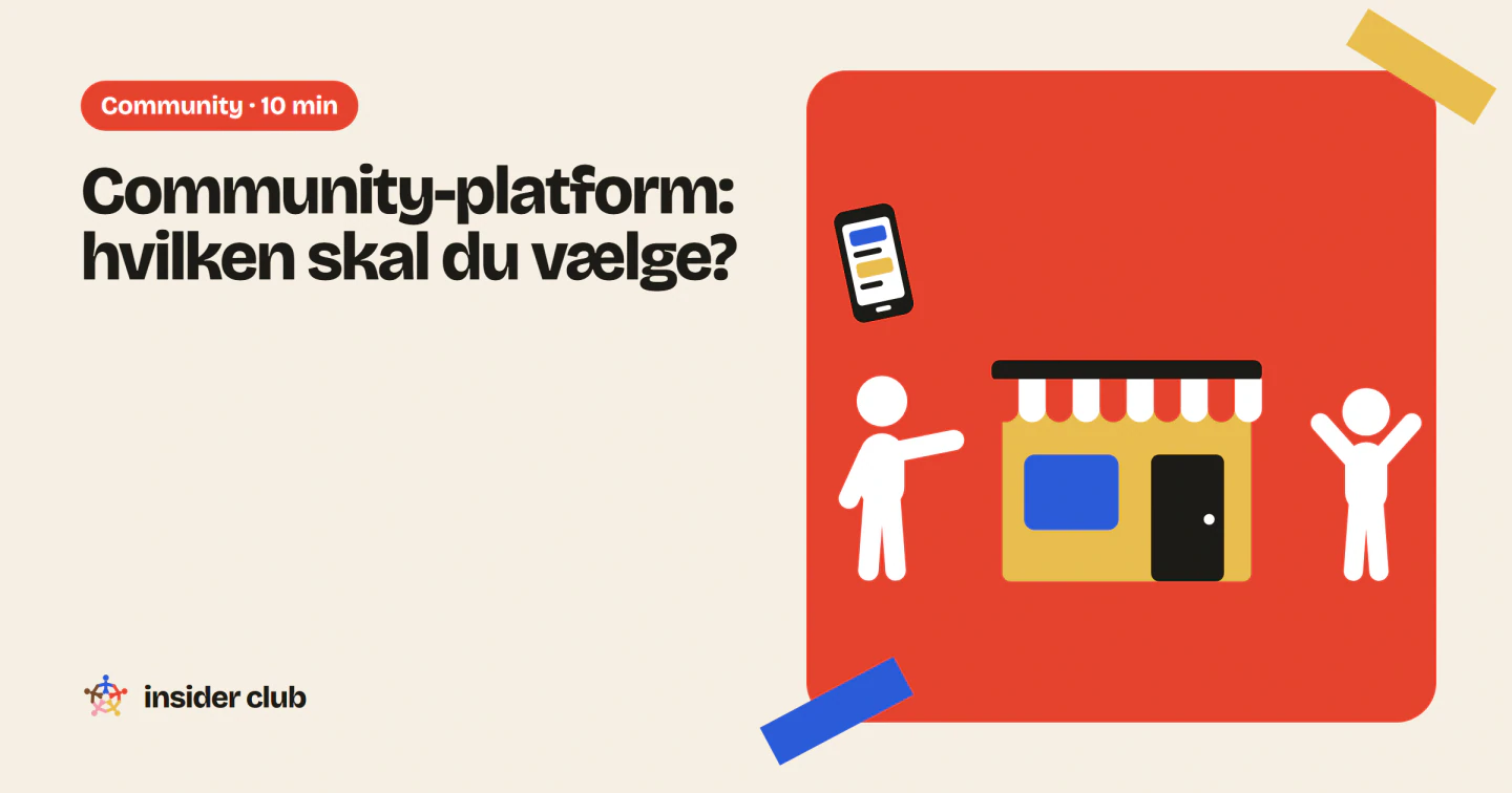 Sammenligning af community-platforme: Facebook-gruppe, Discord, WhatsApp, Circle, Skool eller et forum i din Shopify-webshop.