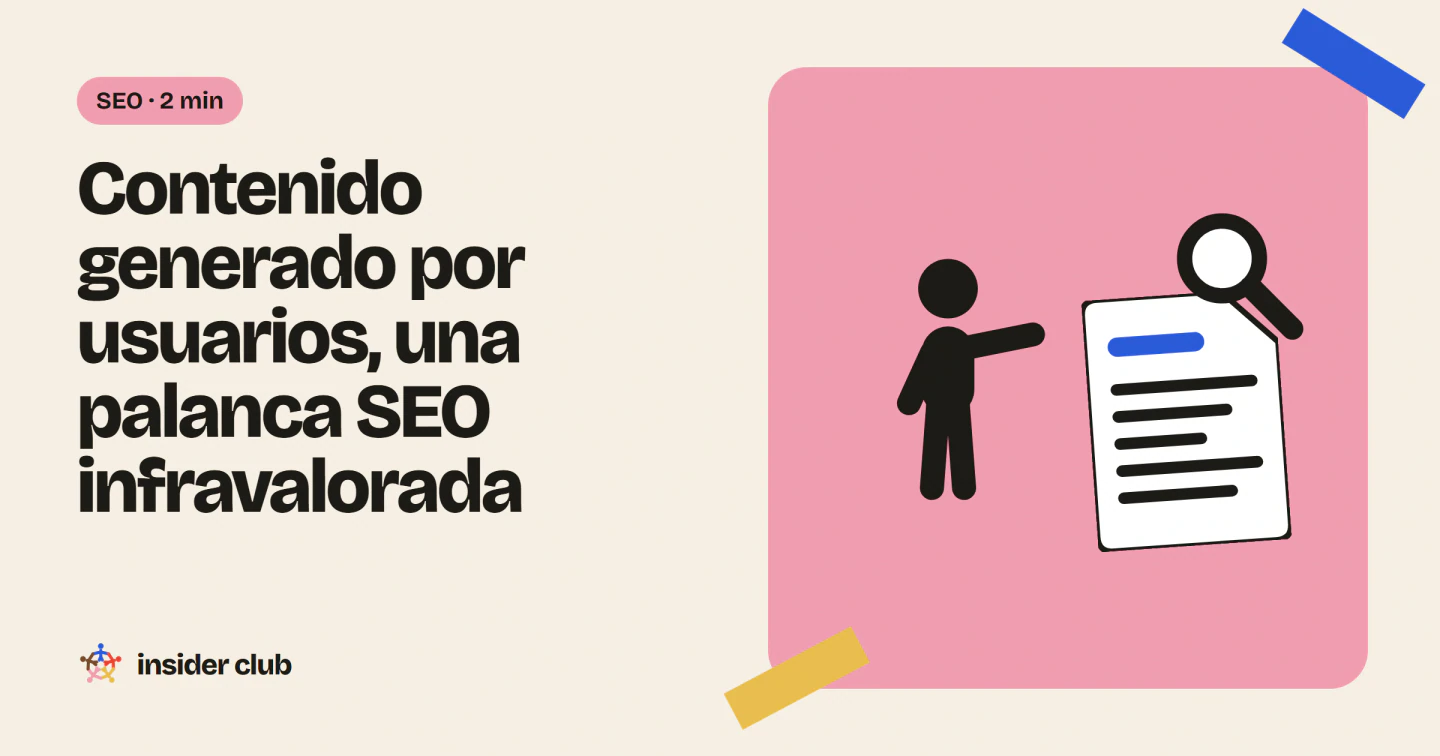 Las conversaciones de tus clientes en un foro son contenido generado por usuarios: contenido original, en el idioma de tus compradores, que Google puede indexar.