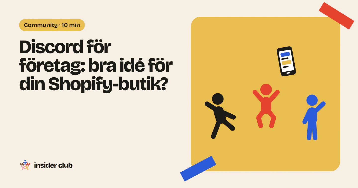 Discord för ett Shopify-varumärke: fördelar, begränsningar, integrationer och ett alternativ för en community i din butik.