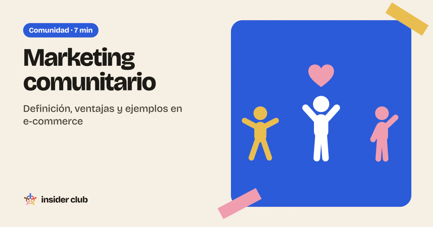 El marketing comunitario reúne a los clientes de una marca de e-commerce en torno a un interés común para que conversen entre ellos.