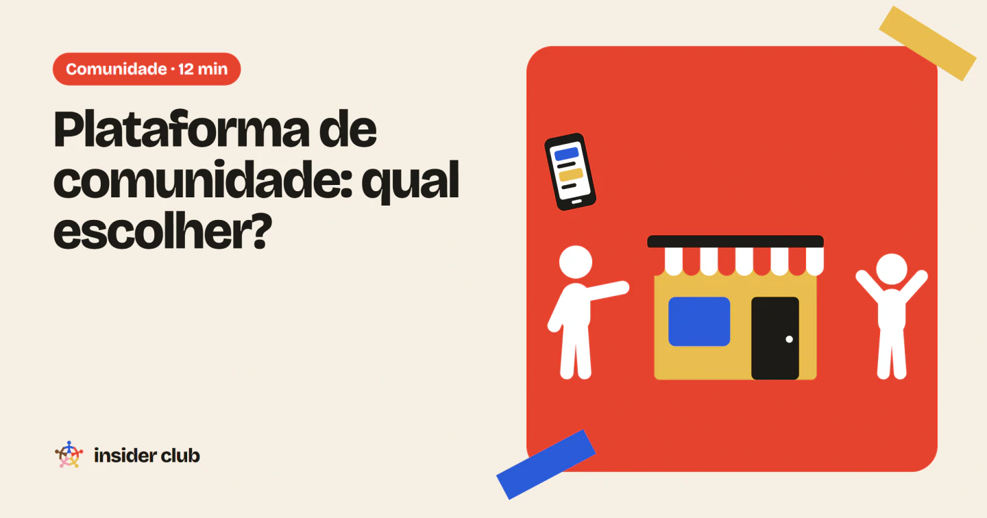 Comparativo das plataformas de comunidade: grupo no Facebook, Discord, WhatsApp, Circle, Skool ou um fórum na sua loja Shopify.