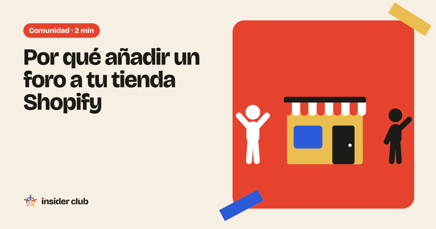 Un foro añadido a tu tienda Shopify reúne a los clientes de la marca como comunidad en su propio sitio, en lugar de en Instagram o en un grupo de Facebook.