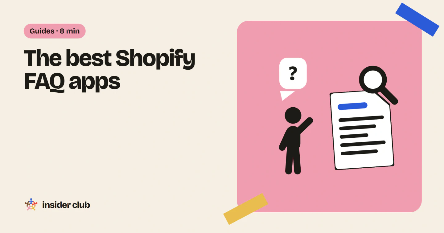 The best Shopify FAQ apps to create an FAQ page on your store, from your theme's native page to a community support forum, with their features and pricing.