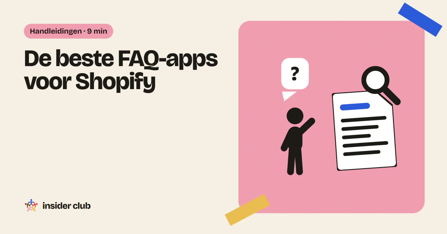 De beste Shopify FAQ-apps om een FAQ te maken in je webshop, van de standaardpagina van je thema tot een forum voor onderlinge hulp, met hun functies en prijzen.
