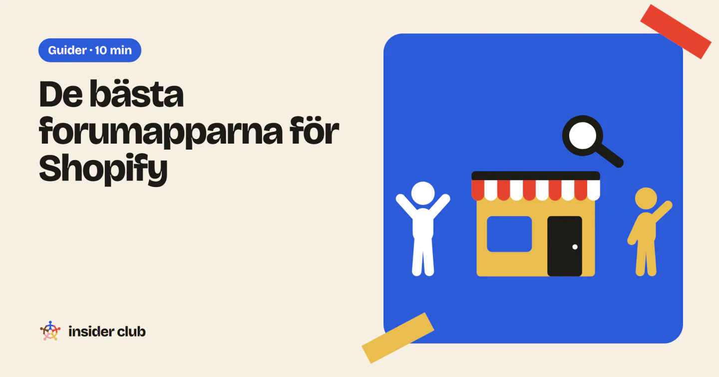 En jämförelse av forumappar för Shopify med funktioner, design, moderering och priser, så att du kan välja rätt app för din butik.